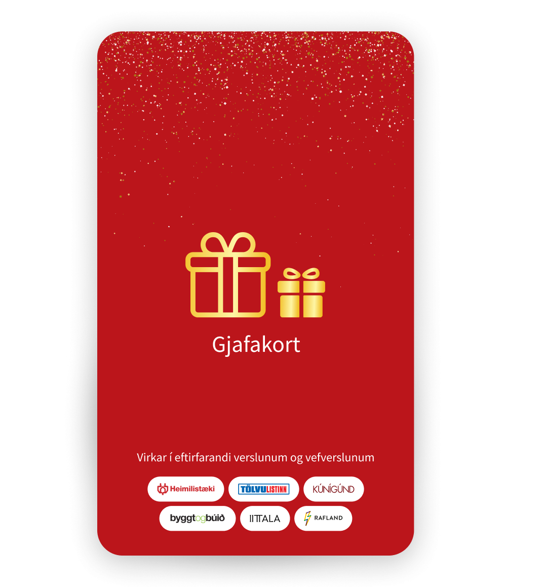 Image of Rafrænt gjafakort - 10000 Kr